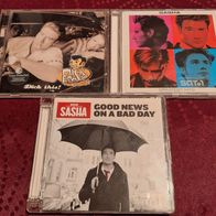 Sasha / Dick Brave - 3 CDs (Greatest Hits, Dick This!, Good news on a Bad day)