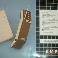 Schnurloses Telefon, Cordless Fone Extension EMP 4003, sammeln und seltenes