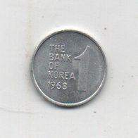 Münze. Korea. 1 Won 1968