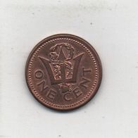 Münze Barbados 1 Cent 1991
