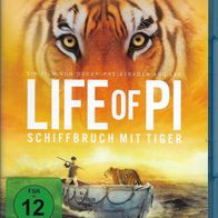 Blu-Ray - Life of Pi - Schiffbruch mit Tiger