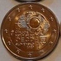 Slowakei 2 Euro Gedenkmünze 2020 Beitritt OECD unzirkuliert