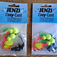 Neu 2 Jenzi Easy Cast System Brandungsvorfach Meer Hochsee Gelb Vorfach