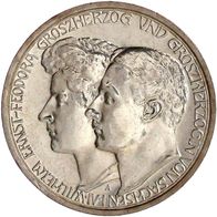 Kaiserreich Silbermünze Sachsen -Weimar-Eisenach 3 Mark 1910 A Wilhelm Ernst