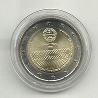 Portugal 2 Euro Gedenkmünze 2008 60 Jahre Menschenrechte unzirkuliert
