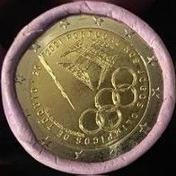 Portugal 2 Euro Gedenkmünze 2021 Sommer-Olympiade 2021 unzirkuliert