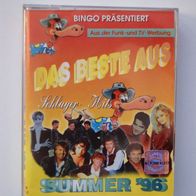 Das Beste aus Summer 96 - Schlager-Hits - zwei Musik Kassetten - MC - Bingo