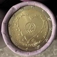 Portugal 2 Euro Gedenkmünze 2024 Teilnahme an den 33. Olympischen Spiele unzirkuliert