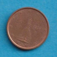 Italien 2 Cent 2008
