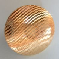 10 Stück goldfarbene Knöpfe, 18 mm Durchmesser, neuwertig
