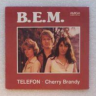B.E.M. - Telefon / Cherry Brandy. Single 7" - Amiga 1978