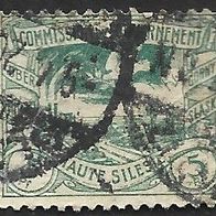 Oberschlesien Briefmarke " Zeche und Taube " Michelnr. 15 o