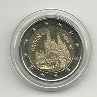 Spanien 2 Euro Gedenkmünze 2012 Kathedrale von Burgos unzirkuliert