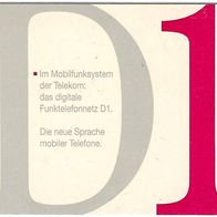 Telefonkarte A 02 von 1993 , Telekom , leer