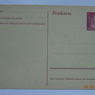 GS: Postkarte 6 Pfennig rot Hitler Deutsches Reich NEU