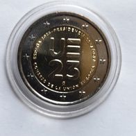 Spanien 2 Euro Gedenkmünze 2023 EU-Ratspräsidentschaft unzirkuliert