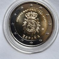Spanien 2 Euro Gedenkmünze 2024 National Polizei unzirkuliert