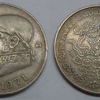Mexiko 1 Peso 1971 ## Li6
