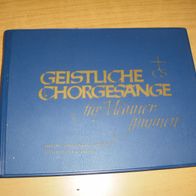 Buch: Geistliche Chorgesänge für Männerstimmen