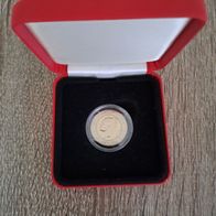 2 Euro Monaco 2007 25. Todestag Grace Kelly mit Etui und Schleife