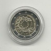 Zypern 2 Euro Gedenkmünze 2015 30 Jahre Flagge unzirkuliert