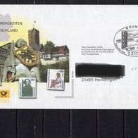 BRD / Bund 2003 Sonderbeleg der DP Sehenswürdigkeiten in Deutschland mit MiNr. 2300 g