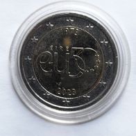 Irland 2 Euro Gedenkmünze 2023 EU Beitritt unzirkuliert