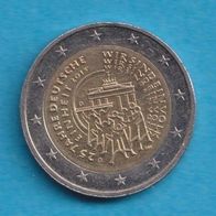 Deutschland 2 Euro 2015 G 25 Jahre Deutsche Einheit