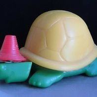 Ü-Ei Spielzeug 1999 - Lustige Maßbänder - Schildkröte Babsi (Panzer ocker) + BPZ