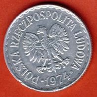 Polen 1 Zloty 1974