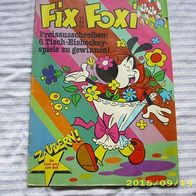 Fix und Foxi 29. Jahrgang Nr. 6/1981