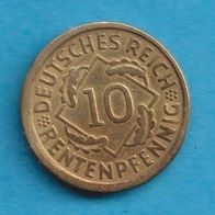 10 Rentenpfennig 1924 J Top