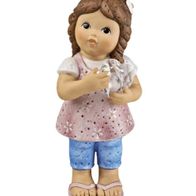 Goebel Nina & Marco "Nina - Erste Liebe" mit echtem Swarovski Herz 10 cm 2011 NEU OVP