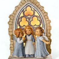 Goebel Nina & Marco "Weihnachtsgeheimnis" 20 cm 3 Engel Limited Edition 2010 NEU OVP