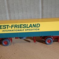 Wiking 530/ Ford Transcontinental Langpritschensattelzug WEST-FRIESLAND H0