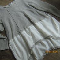 Tunika grau-weiß wunderschön ©röße 38-40