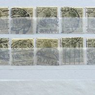 DR MiNr. 147 Lot 10 Stück gestempelt undurchsucht! M€ >20,00 #181
