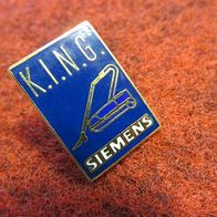 K, I.N.G Siemens Anstecker Pin :