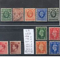 Briefmarken Großbritannien 1934 - 1937 14 Marken