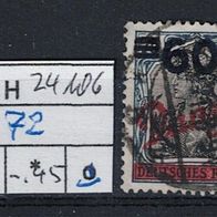 Los H24106: Danzig Mi. 72, gest