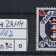 Los H24114: Danzig Mi. 102 * *