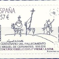 Spanien - 2016 - 0,54 € - 400. Todestag von Miguel de Cervantes - neu, ungestempelt