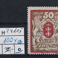Los H24115: Danzig Mi. 100 ya, gest