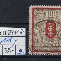 Los H24117: Danzig Mi. 101 y, gest