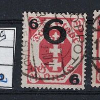 Los H24119: Danzig Mi. 106 a+b, gest