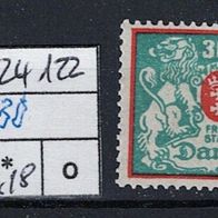 Los H24122: Danzig Mi. 130 * *