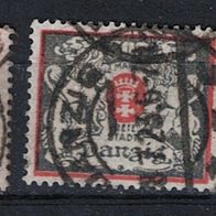 Los H24129: Danzig Mi. 143/46, gest