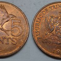 Trinidad und Tobago 5 Cents 1980 ## S4