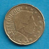Luxemburg 20 Cent 2012