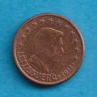 Luxemburg 1 Cent 2012